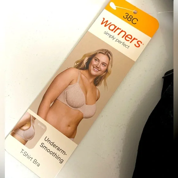 WARNERS | 38C | Underwire T-Shirt Bra | NWT - Picture 2 of 10
